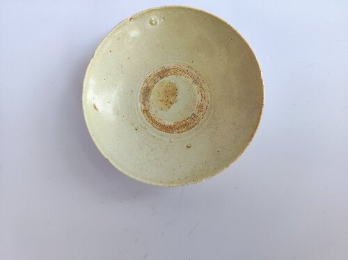元代里窑青白瓷涩圈碗